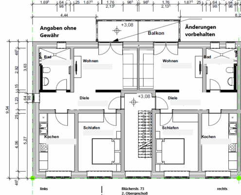 Blücherstr. 73, 2. OG